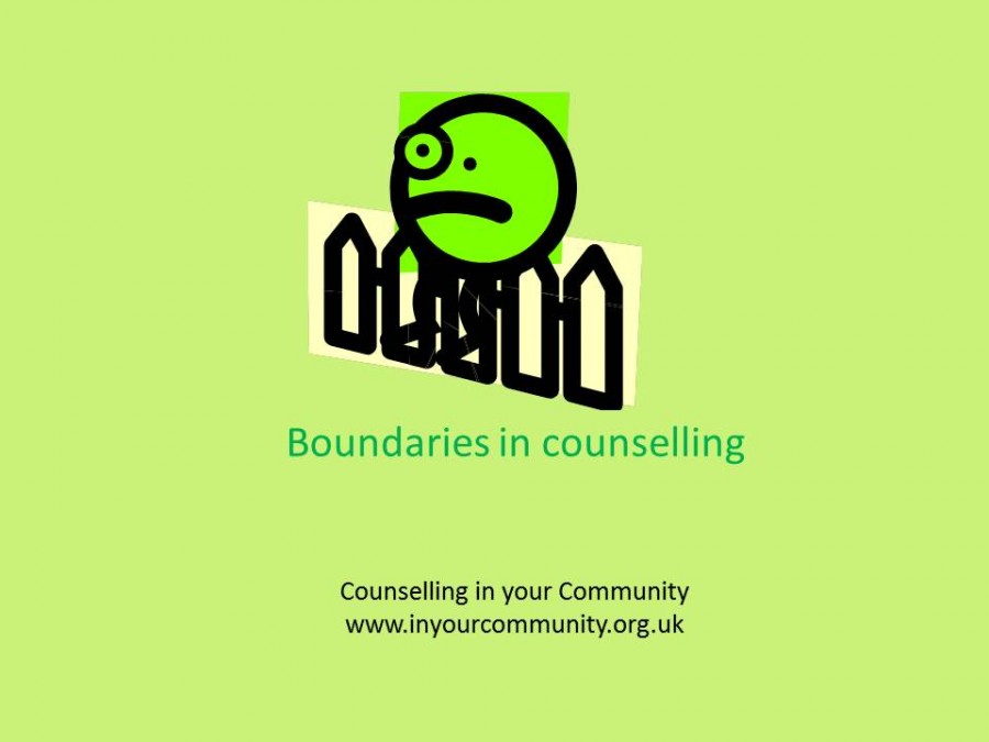 boundaries in counselling essay